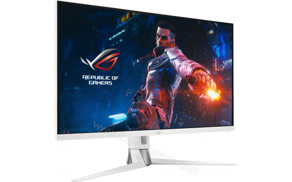 ASUS PG329Q-W - Vue 3/4 gauche