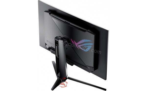 ASUS PG32UCDM - Vue 3/4 arri&egrave;re