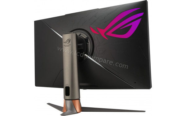 ASUS PG32UQXR - Vue 3/4 arri&egrave;re