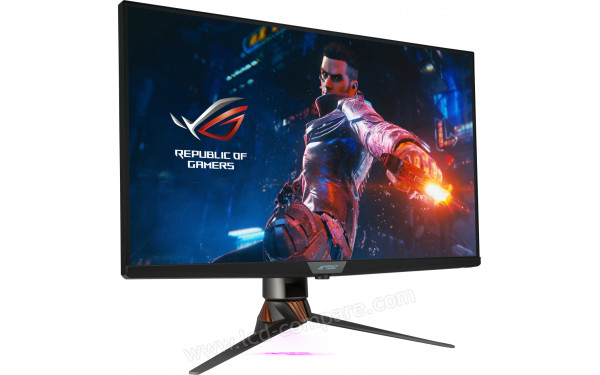 ASUS PG32UQX - Vue 3/4 gauche