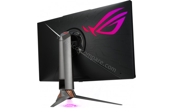 ASUS PG32UQX - Vue 3/4 arri&egrave;re