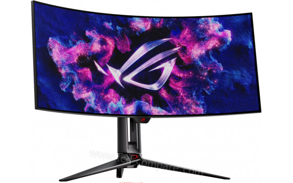 ASUS PG34WCDM - Vue 3/4 gauche