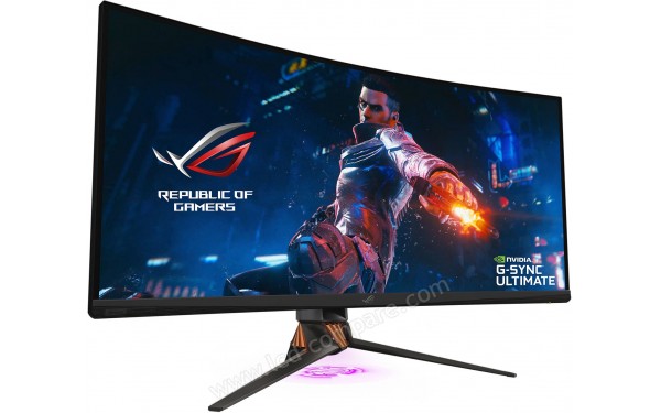 ASUS PG35VQ - Vue 3/4 gauche
