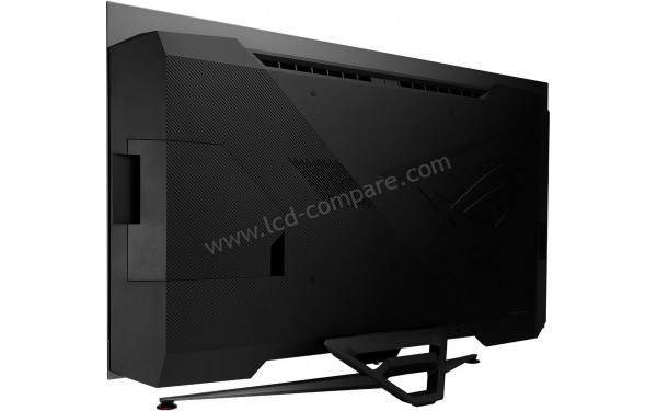 ASUS PG42UQ - Vue 3/4 arri&egrave;re