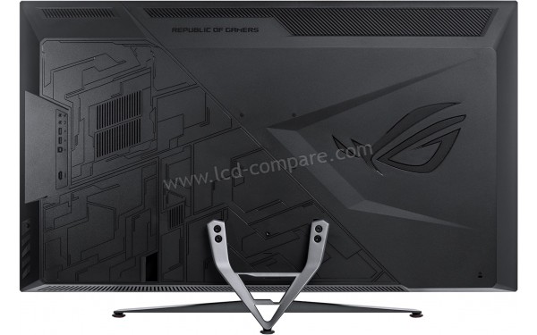 ASUS PG43UQ - Vue de l'arri&egrave;re