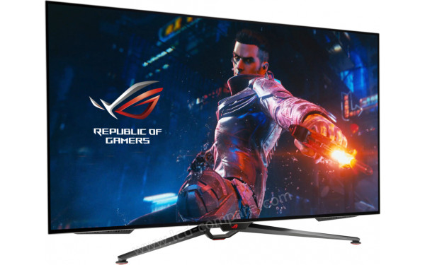 ASUS PG48UQ - Vue 3/4 gauche