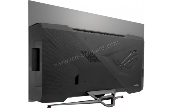 ASUS PG48UQ - Vue 3/4 arri&egrave;re