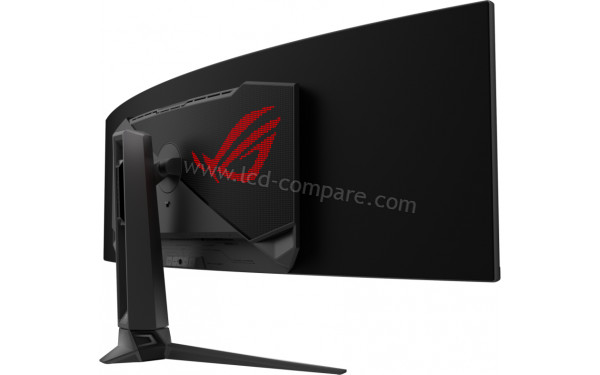 ASUS PG49WCD - Vue 3/4 arri&egrave;re