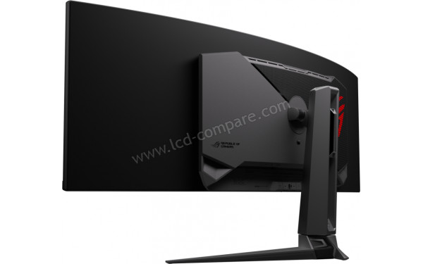 ASUS PG49WCD - Vue 3/4 arri&egrave;re