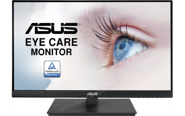 ASUS VA229QSB - Vue de face en position basse