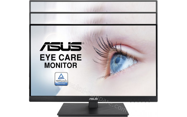 ASUS VA229QSB - Vue de face avec ajustement de la hauteur