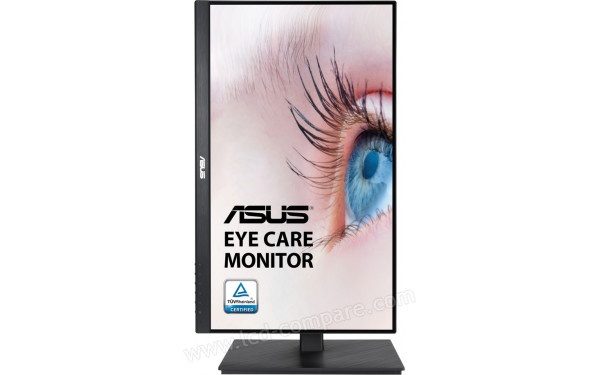 ASUS VA229QSB - Vue de face en mode portrait