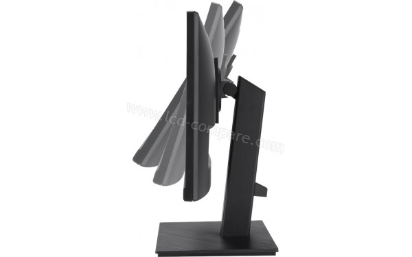 ASUS VA229QSB - Vue de profil avec ajustement de l'inclinaison