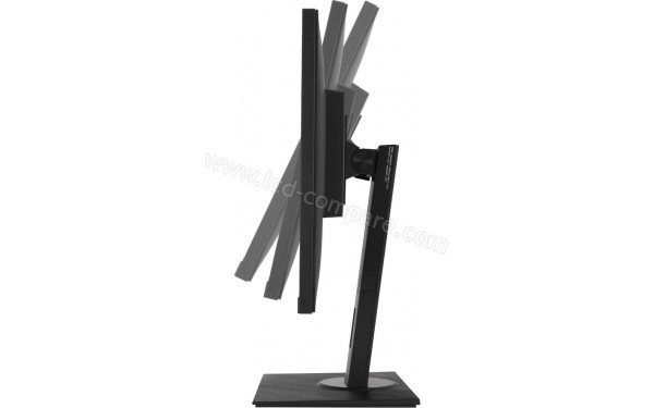 ASUS VA24DQLB - Vue de profil r&eacute;glage inclinaison