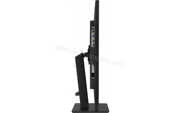 ASUS VA24DQSB - Vue de profil en mode portrait