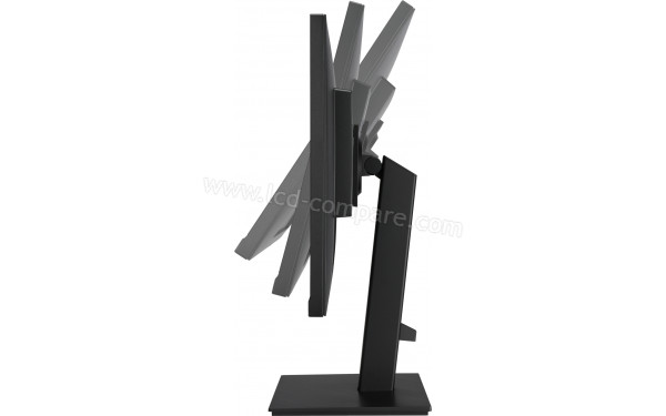 ASUS VA24DQSB - Vue de profil r&eacute;glage baculement