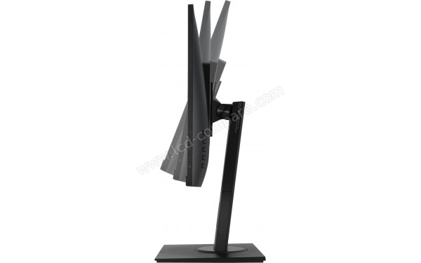 ASUS VA24EHL - Vue de profil avec diff&eacute;rentes inclinaisons possibles