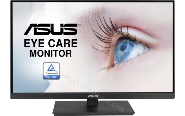 ASUS VA24EQSB - Vue de face position basse