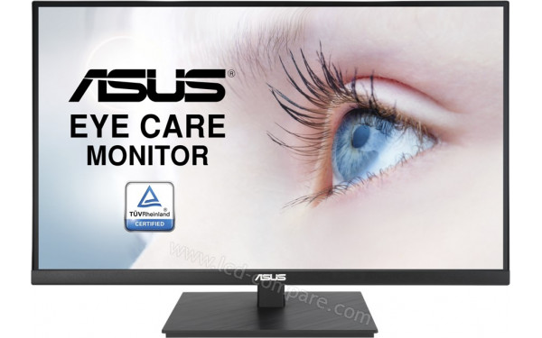 ASUS VA27AQSB - Vue de face en position basse