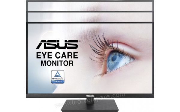 ASUS VA27AQSB - Vue de face avec ajustement de la hauteur