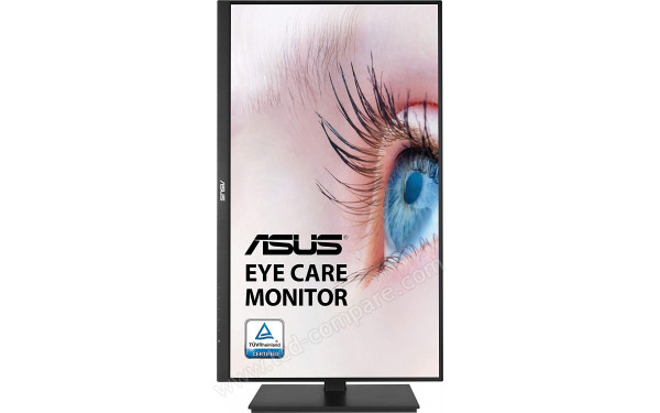 ASUS VA27DQSB - Vue de face en mode portrait