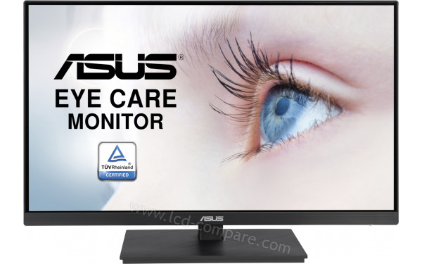 ASUS VA27EQSB - Vue de face position basse