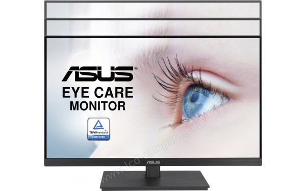 ASUS VA27EQSB - Vue de face r&eacute;glage hauteur