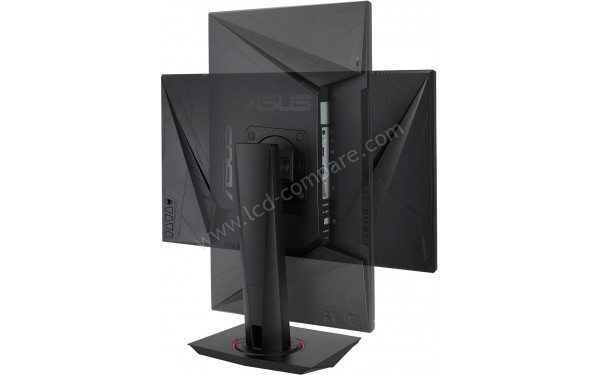 ASUS VG248QG - Vue arri&egrave;re en mode portrait