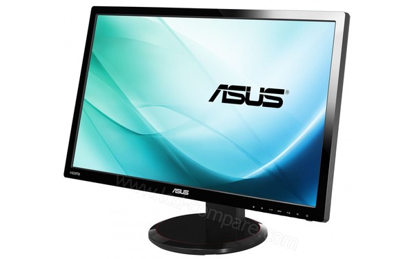 ASUS VG278HV - Vue 3/4 droite pench&eacute;
