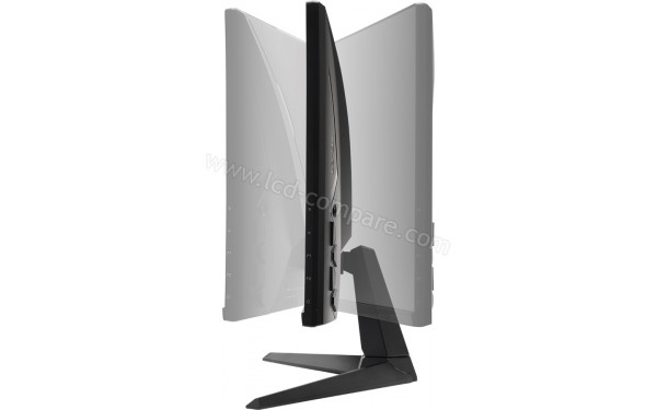 ASUS VG279Q1A - Vue de profil avec r&eacute;glage de la rotation