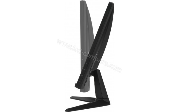 ASUS VG289Q1A - Vue de profil avec ajustement de l'inclinaison