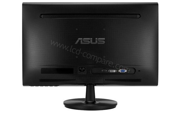 ASUS VS228HR - Vue de l'arri&egrave;re
