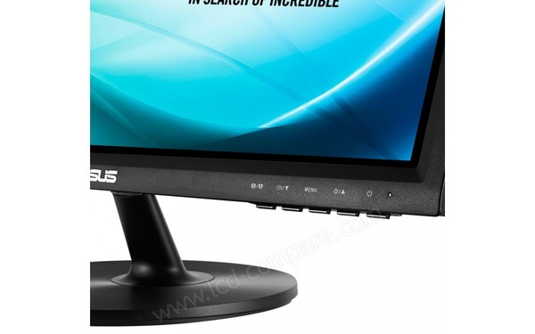 ASUS VT207N - Zoom sur le coin inf&eacute;rieur droit