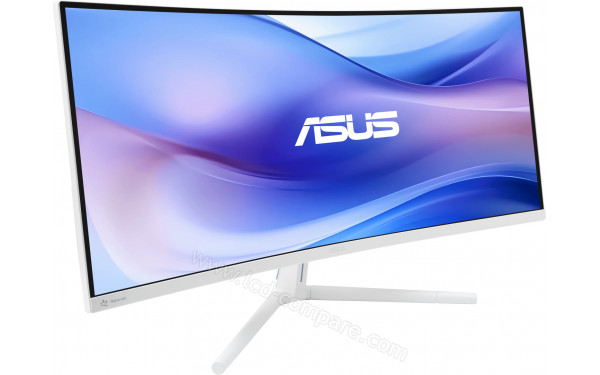 ASUS VU34WCIP-W - Vue 3/4 gauche