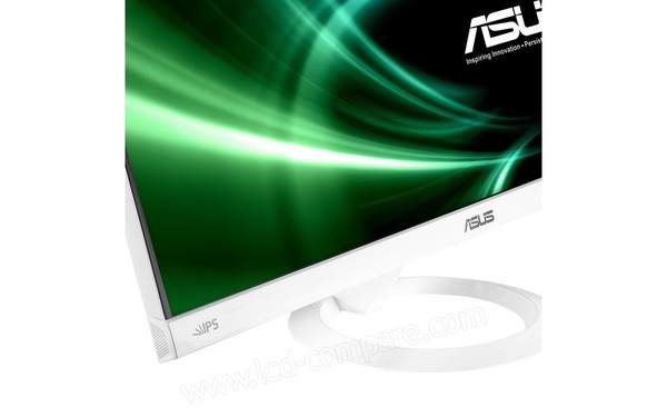 ASUS VX279N-W - Zoom sur le coin inf&eacute;rieur gauche