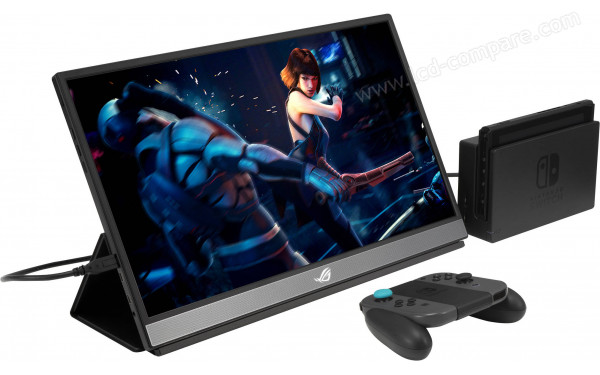 ASUS XG17AHPE - Reli&eacute; &agrave; une Nintendo Switch