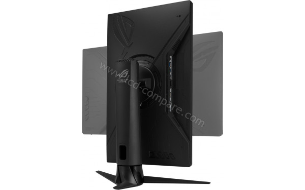 ASUS XG249CM - Vue 3/4 arri&egrave;re portrait