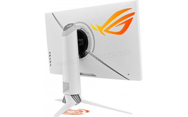 ASUS XG279Q-W - Vue 3/4 arri&egrave;re