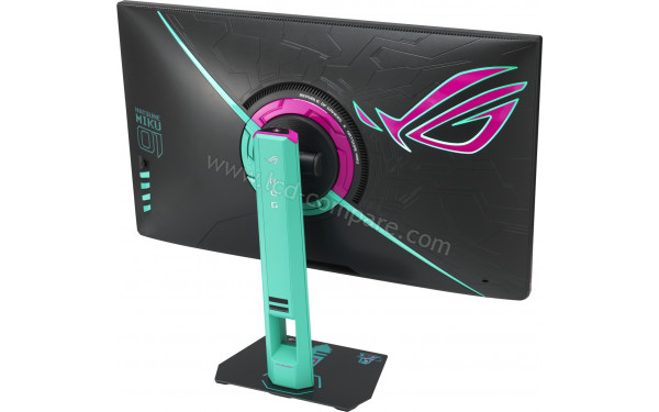 ASUS XG27ACMEG-G - Vue 3/4 arri&egrave;re