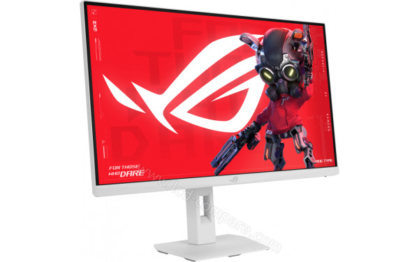 ASUS XG27ACMES-W - Vue 3/4 gauche