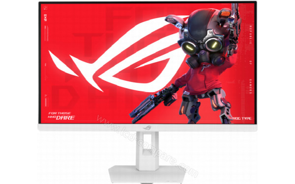 ASUS XG27ACMES-W - Vue de face