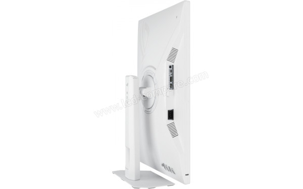 ASUS XG27ACMES-W - Vue 3/4 arri&egrave;re