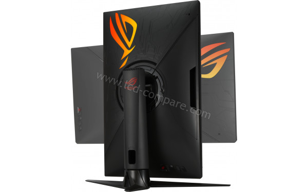 ASUS XG27AQM - Vue 3/4 arri&egrave;re