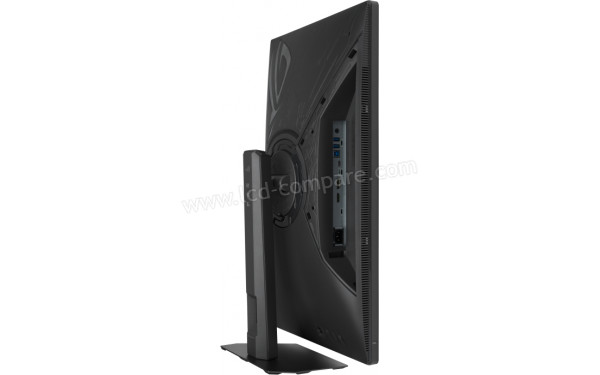 ASUS XG27UCMG - Vue 3/4 arri&egrave;re portrait