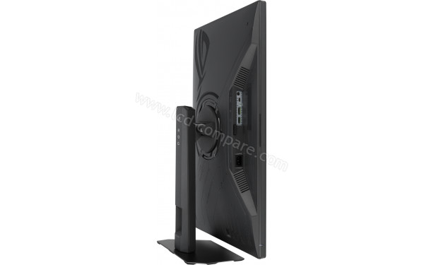 ASUS XG27UCS Gen2 - Vue 3/4 arri&egrave;re portrait