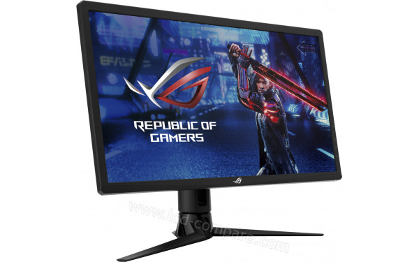 ASUS XG27UQR - Vue 3/4 gauche