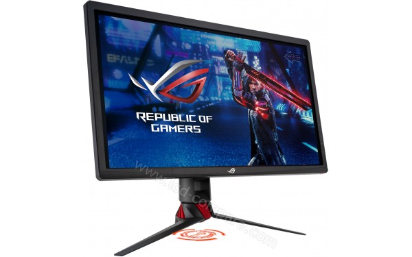 ASUS XG27UQ - Vue 3/4 gauche
