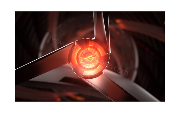 ASUS XG27VQ - Effet lumineux sous le pied