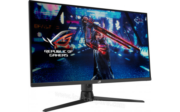 ASUS XG32UQ - Vue 3/4 gauche