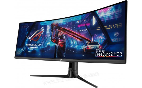 ASUS XG43VQ - Vue 3/4 droite